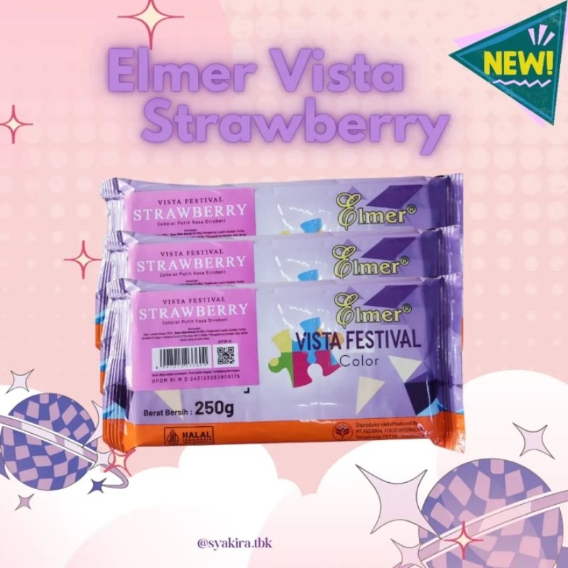 

Coklat Elmer Vista Festival berat 250gr