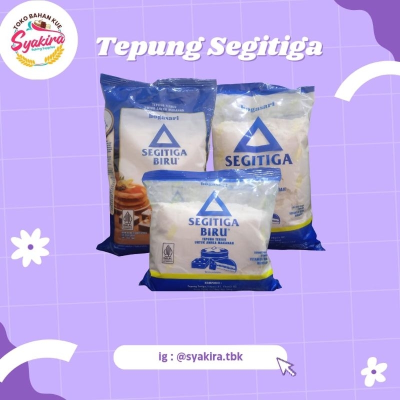 

Tepung Segitiga Biru 500g - 1kg