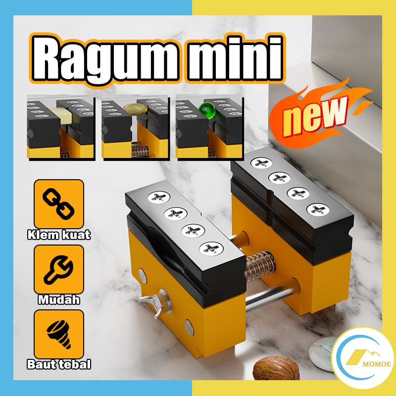 ✨COD✨【Produk baru】DIY Carving Bench Clamp Tablet Drill Press Sculpture Craft/RAGUM Catok Mini / Clam