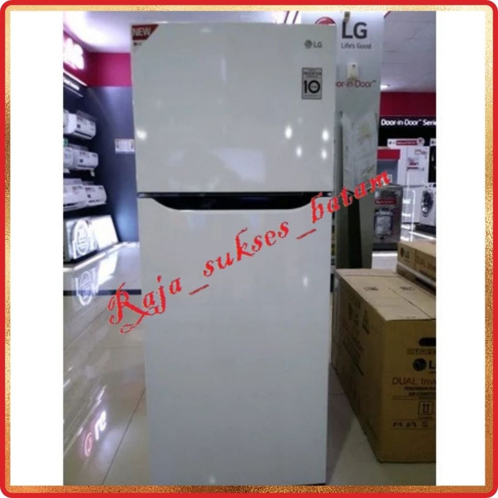 KULKAS LG 2 PINTU INVERTER GN-B185SQWH / GNB185SQWH BATAM