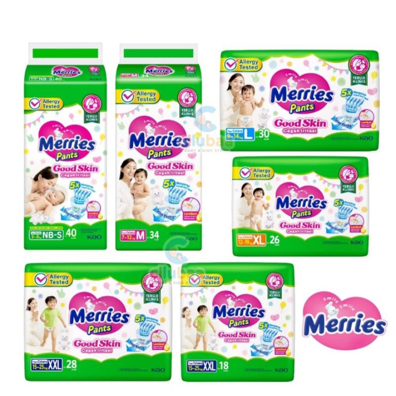 pampers merries