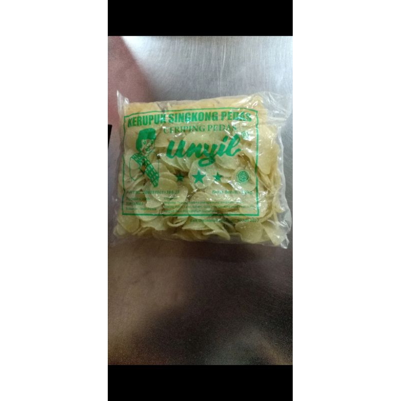 

Krupuk SINGKONG Cap UNYIL,gurih 250g