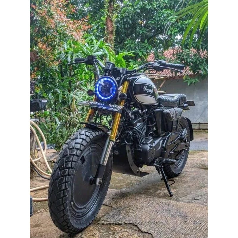 Flowbeeshop Engine Guard Cover Pelindung Mesin Byson Scorpio Japstyle