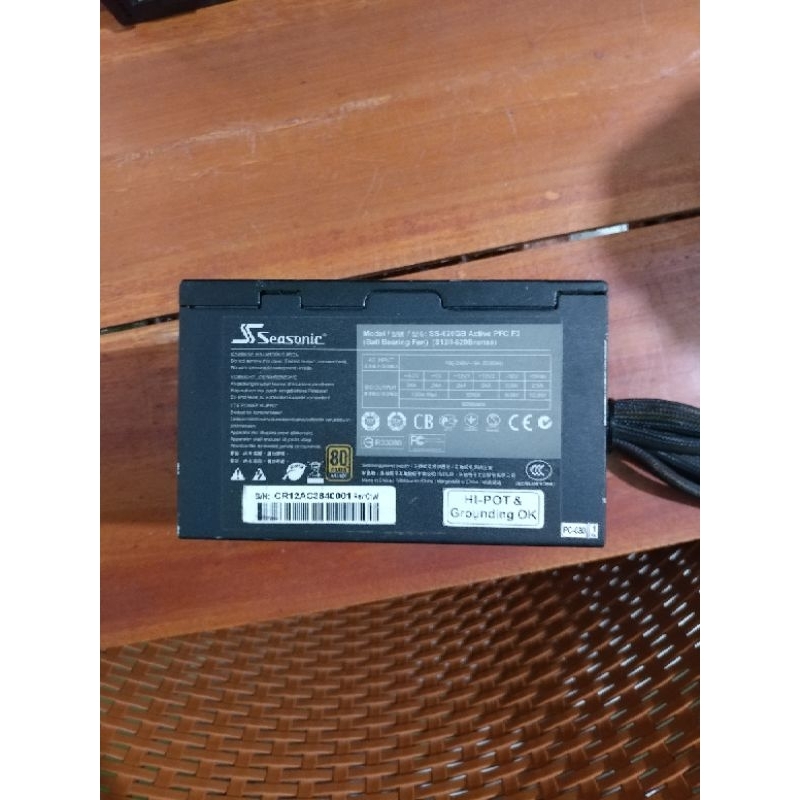 Psu Seasonic 620w 80+ bronze