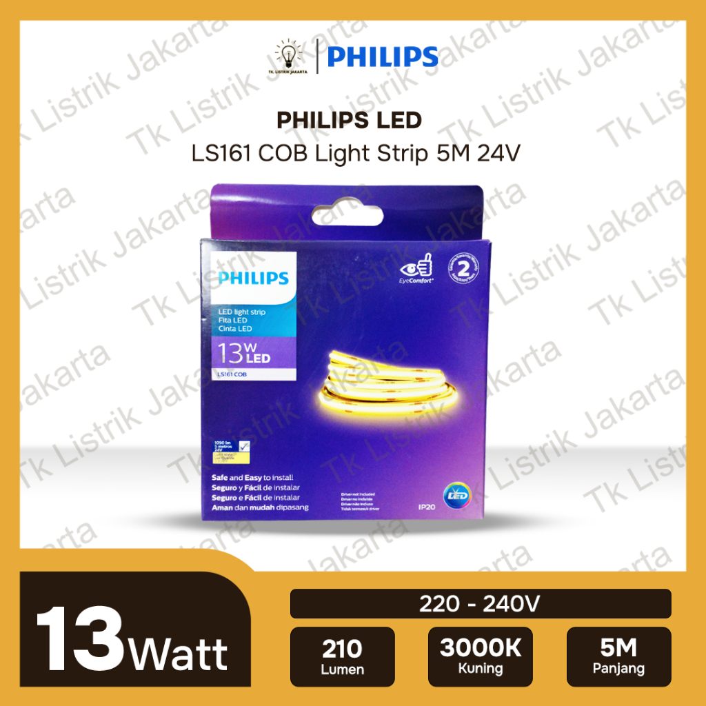 PHILIPS Led Strip COB LS161 5M 24V 13W/mtr