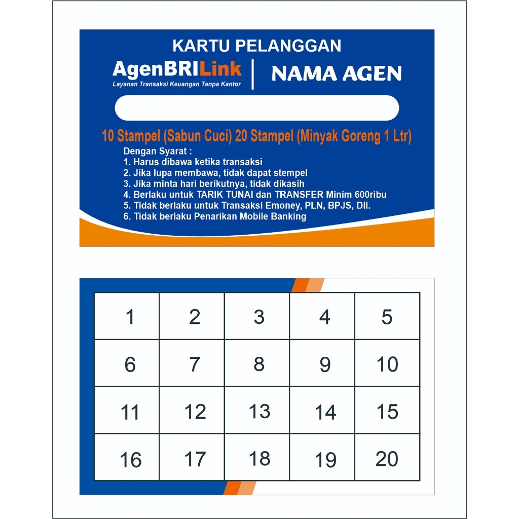 

K4RTU PELANGGAN AGEN BRILINK ( CUSTOM NAMA AGEN )