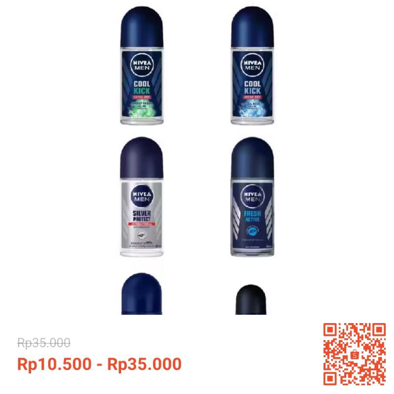 NIVEA deodorant