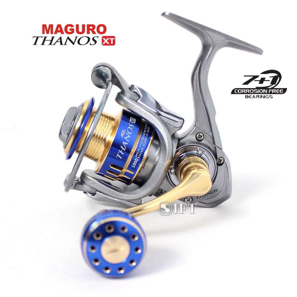 Reel MAGURO THANOS XT Power Handle | 1000 2000 3000 4000 5000 6000 8000 7+1 BB IFT