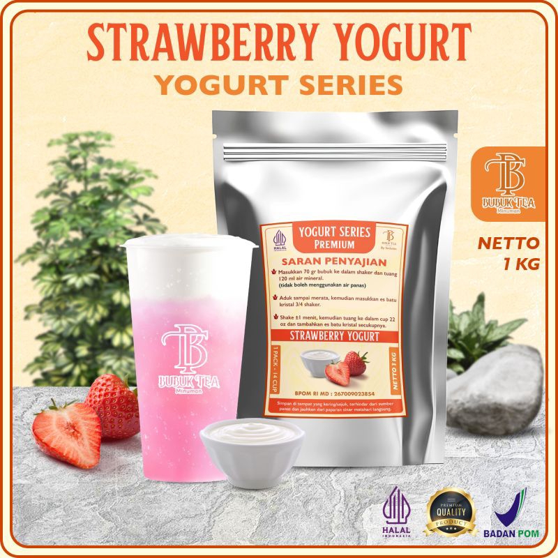 

BUBUK MINUMAN YOGURT STRAWBERRY 1KG