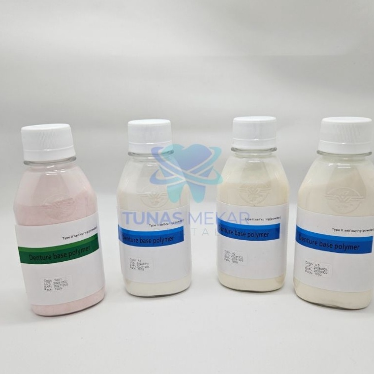 

KODE J24Y Self Cure Acrylic Akrilik SC Putih Merah