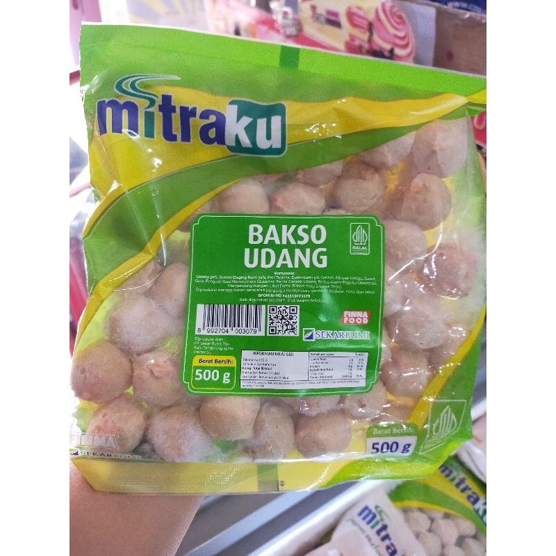 

MITRAKU BAKSO UDANG 500G