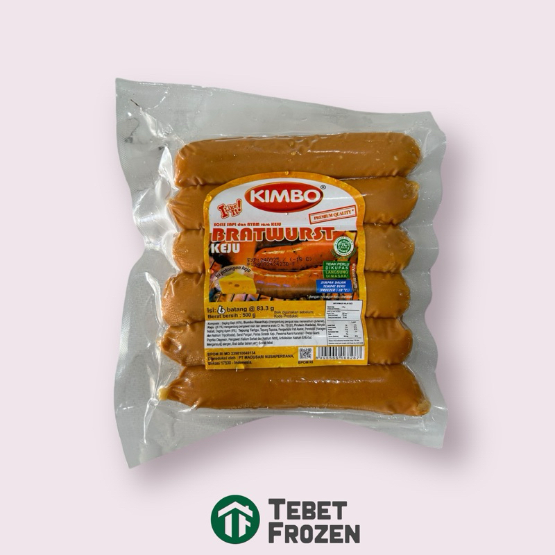 

KIMBO SOSIS JUMBO KEJU 500GRAM - TEBET FROZEN