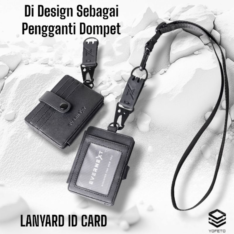 

Name Tag Holder ID Card Lanyard Tempat Kartu
