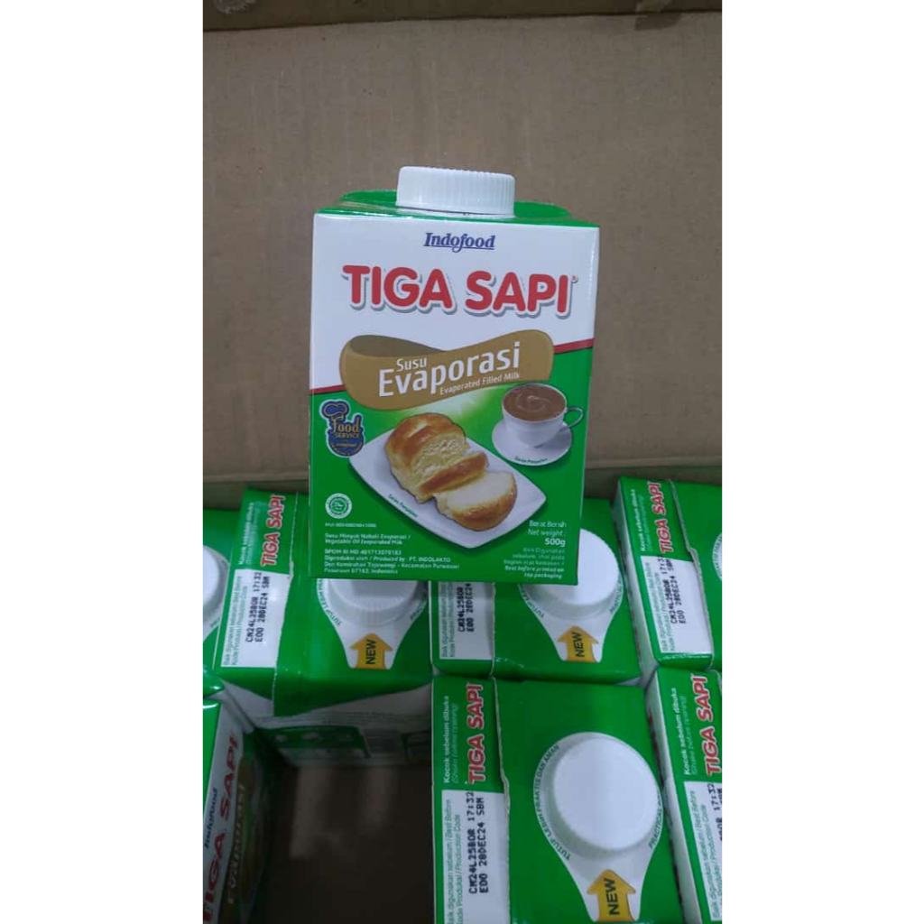 

Evaporasi Tiga Sapi 500 gr / susu evaporasi