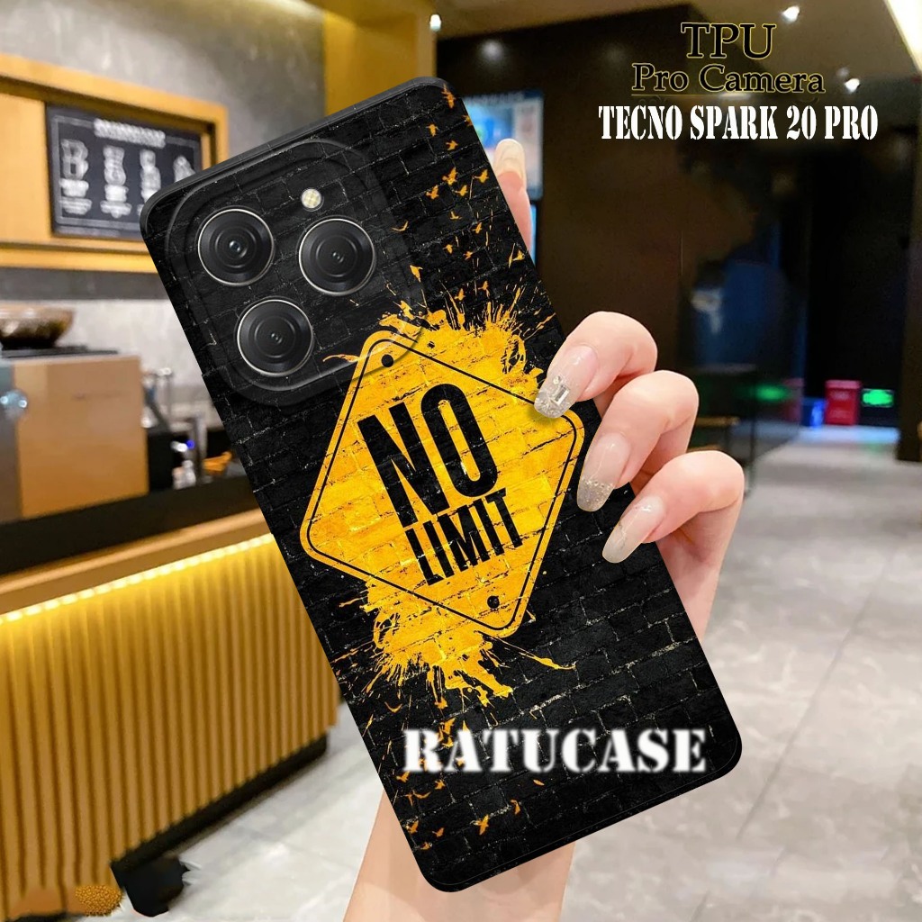 CASE TECNO SPARK 20 PRO SPARK 20 SPARK 20C - Softcase Pro Camera Tecno Spark 20 MOTIF  Case Pro Came