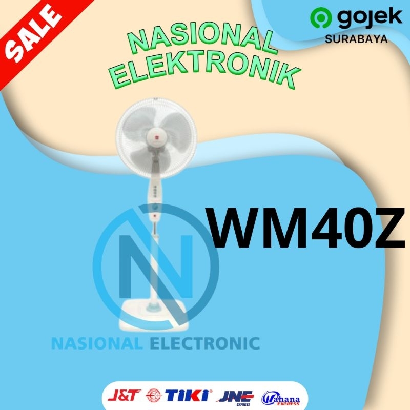 KIPAS ANGIN BERDIRI KDK WM40Z/ KIPAS ANGIN BERDIRI KDK WM 40 Z/ STAND FAN KDK WM 40Z/ BALING-BALING 