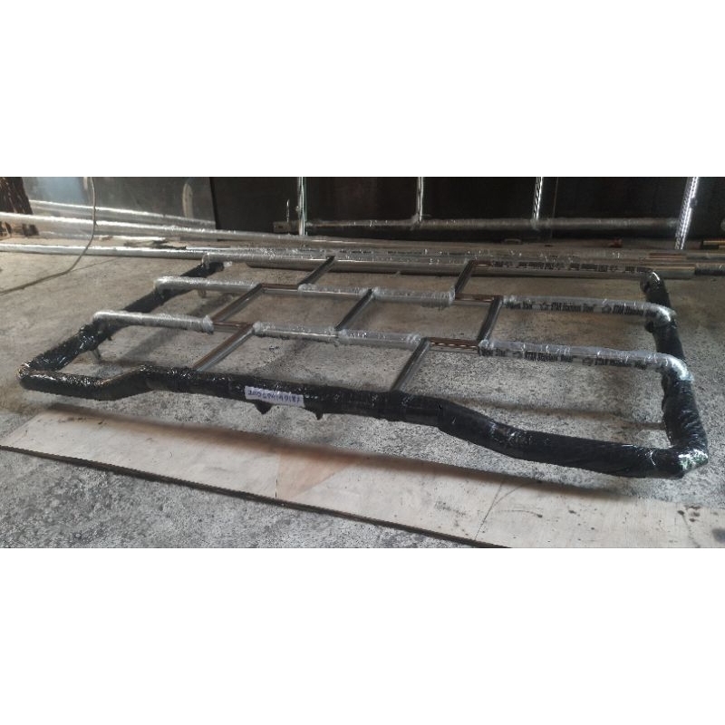 rak kabin/roof rack GRANDMAX/L300 bentuk SINGLE stainless steel berkualitas