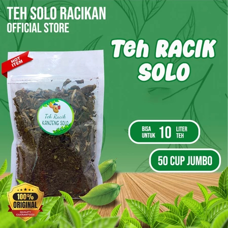 

TEH RACIK KANJENG SOLO ORIGINAL (160gr) Untuk 10-12 Liter