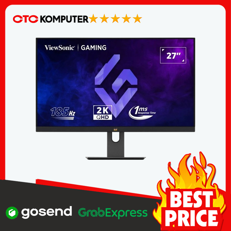 Monitor ViewSonic LED IPS VX2758A-2K-PRO-2 - 2K QHD 185Hz 27" Inch