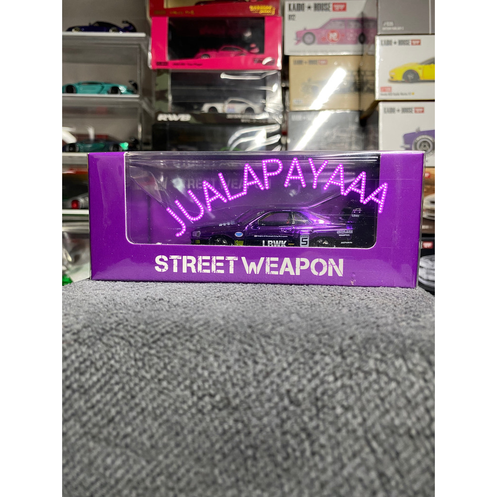 STREET WEAPON NISSAN ER34 LBWK CHAMELEON STREET WEAPON NISSAN R34 LBWK LIMITED EDITION