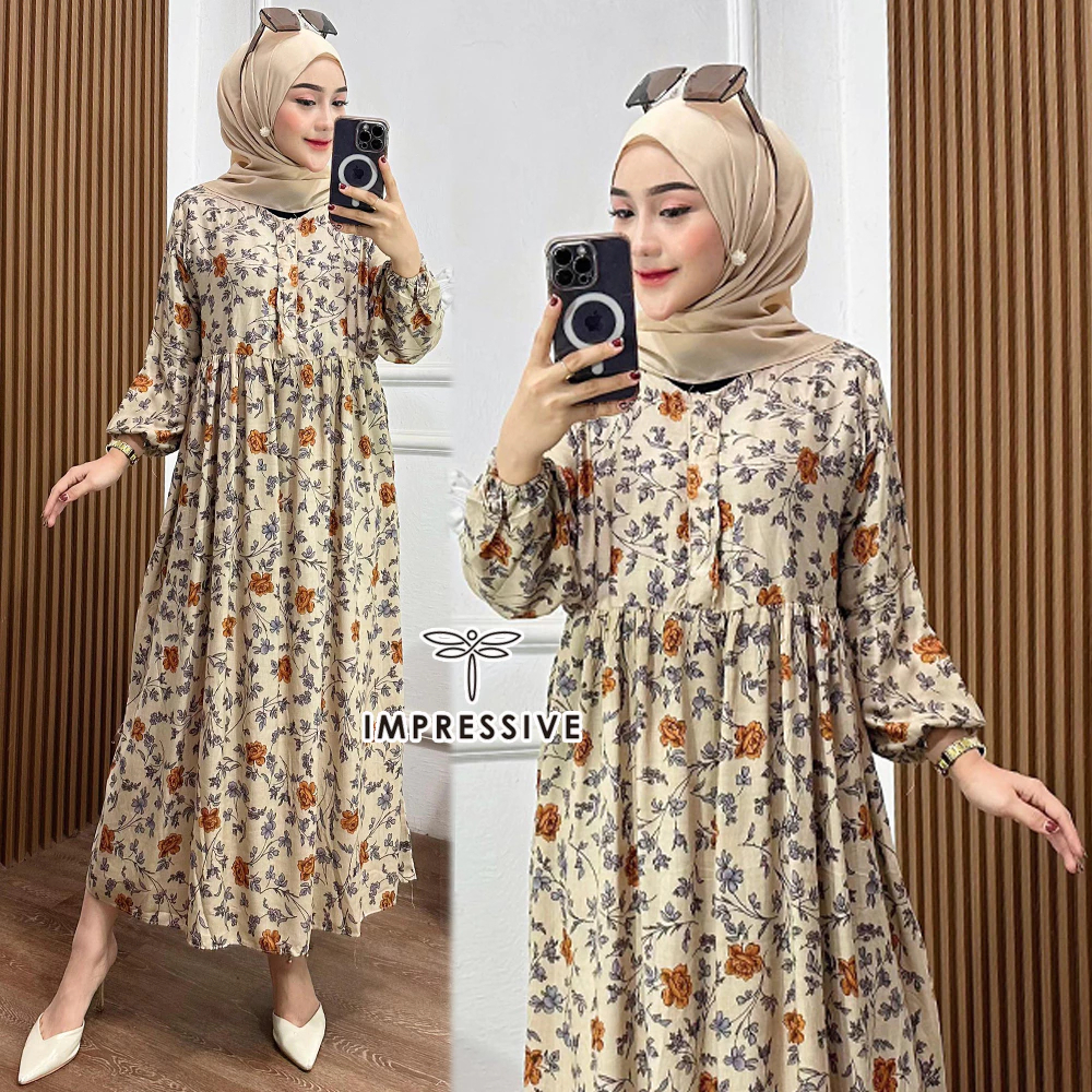 Gamis Wanita Lebaran 2026 Daily Outfit Best Seller Gamis Syar'i Fashion Muslim Bisa Untuk Kondangan