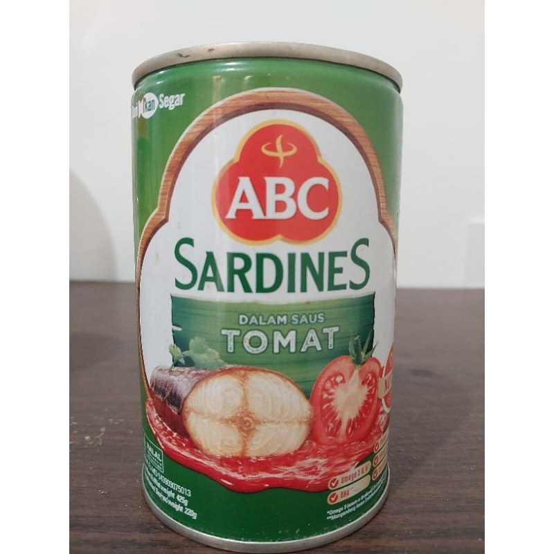 

Sarden ABC Saus Tomat 425gr / Sardines ABC Besar