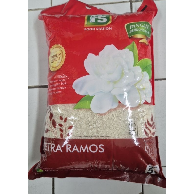 

Beras premium FS Food Station Setra Ramos 5kg - HM