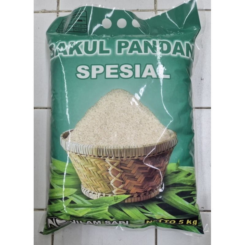 

Beras Premium BAKUL PANDAN SPESIAL 5kg - HK, HM