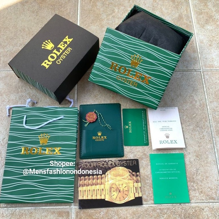 BOX ROLEX HIJAU ORIGINAL AAA  i U3P7