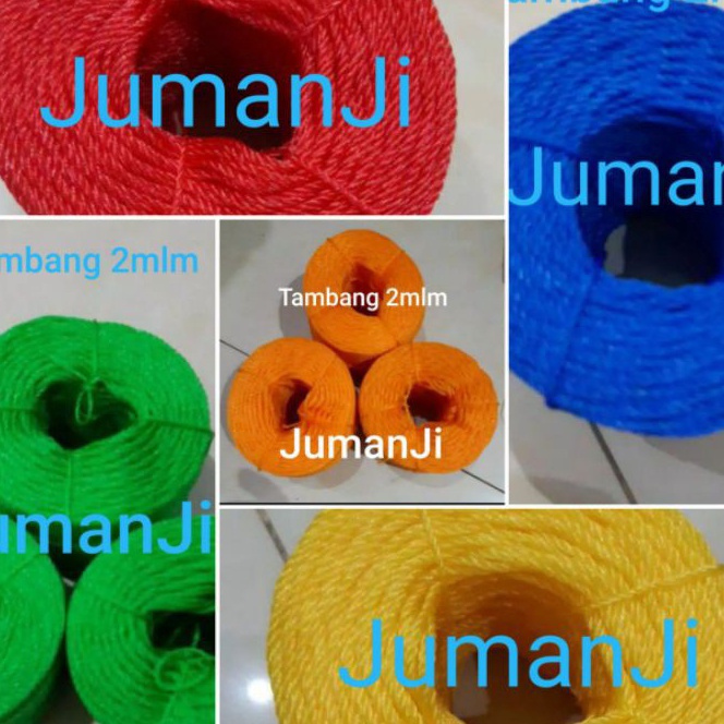 

KI3 Tali tambang 2mm panjang plus minus 15mtr