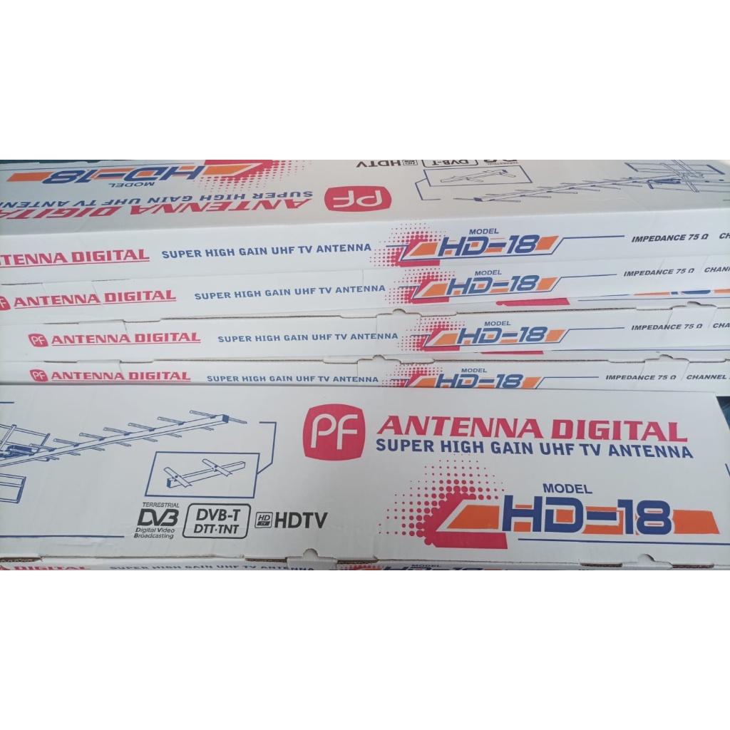 Antena Digital PF HD18  Antena PF HD18 FREE KABEL