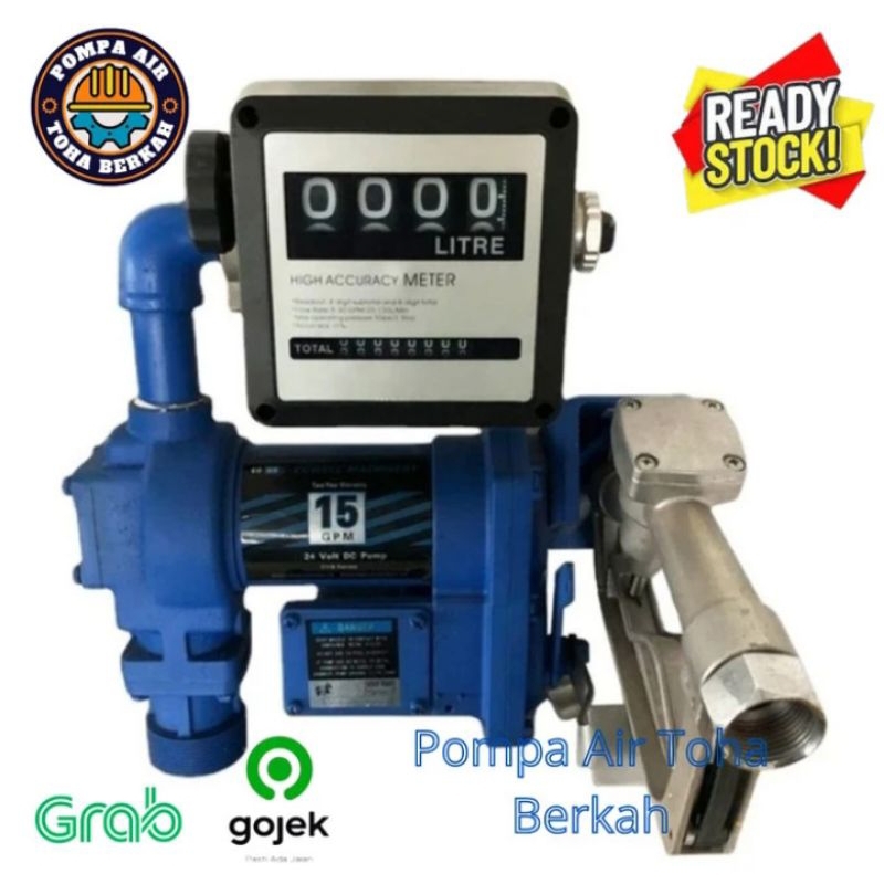 Fuel Transfer Pump DC Pompa Transper Solar Minyak BBM Pertamina solar