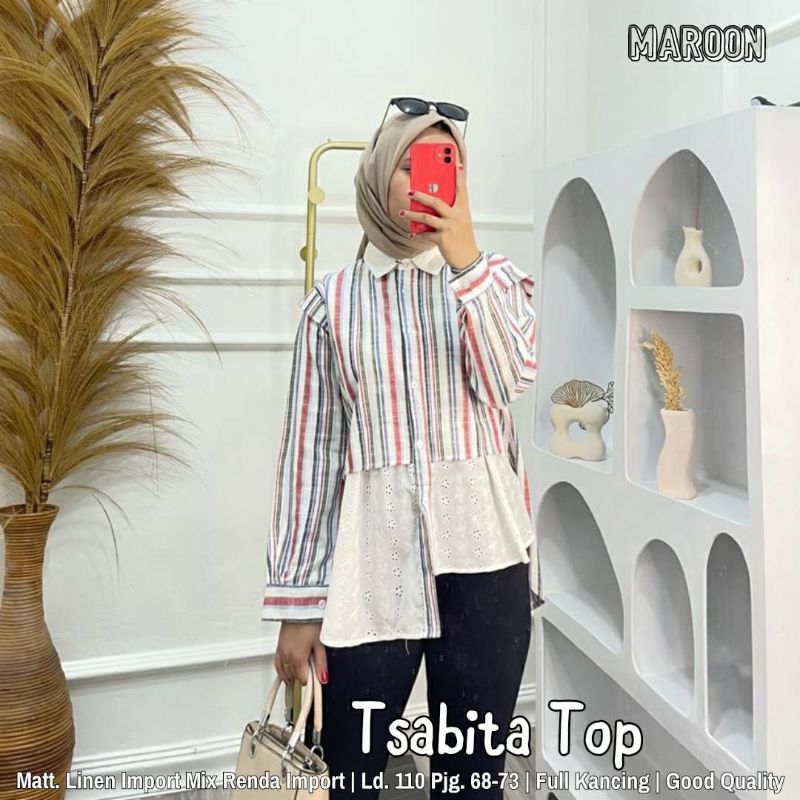 TSABITA TOP TUNIK WANITA