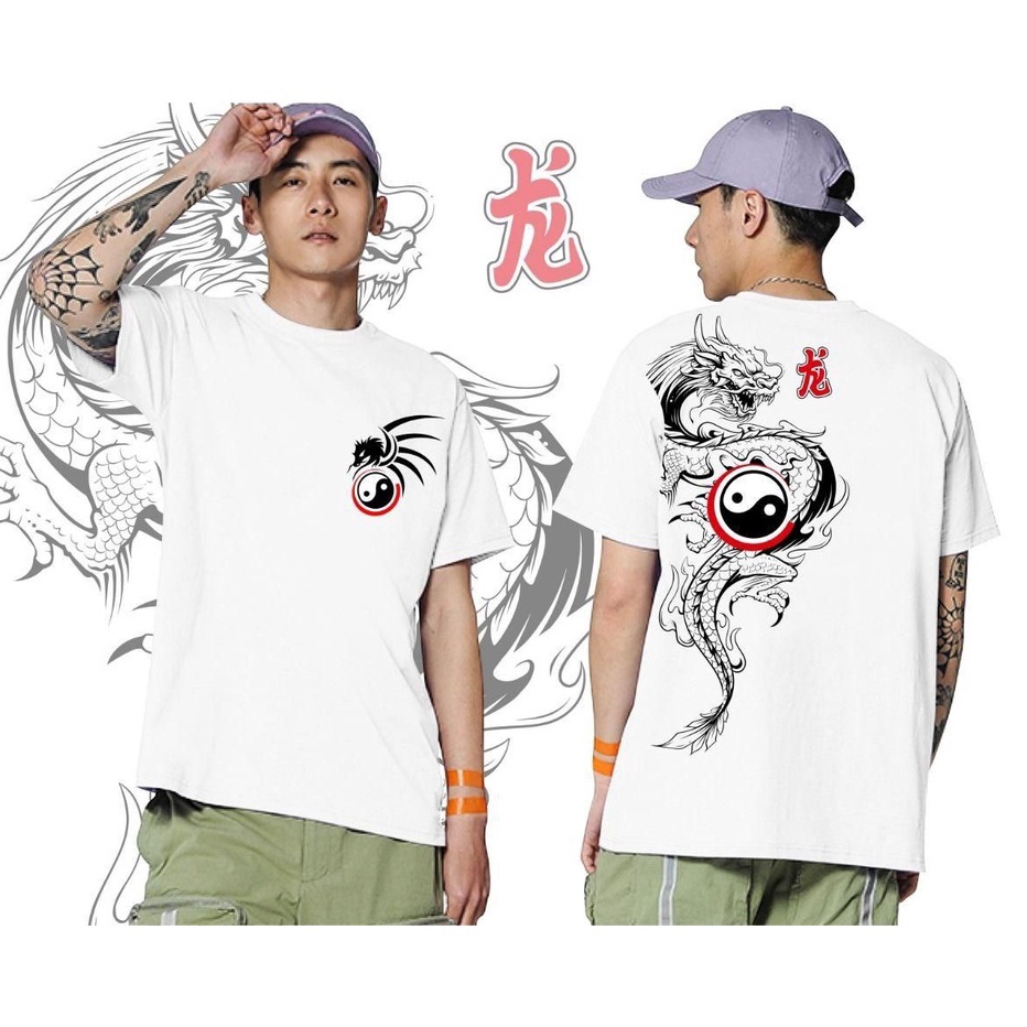 BAJU KAOS PRIA NAGA JEPANG  KAOS NAGA YINYANG  KAOS ABSTRACK  KAOS KATUN KAOS UNISEX KAOS PRIA