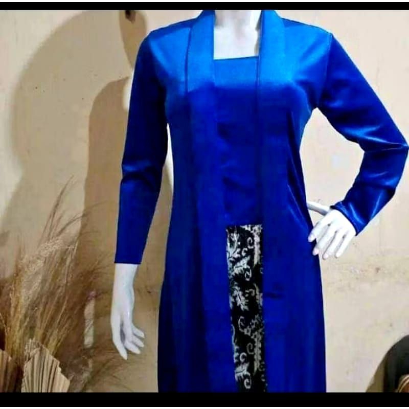 Atasan Kebaya Tunik Bludru  Kutu Baru Kebaya Seragam Kerja Dan Pesta Kebaya Bludru Adem Halus Jumbo