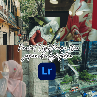 50 preset LIGHTROOM japanese fujifilm selebgram