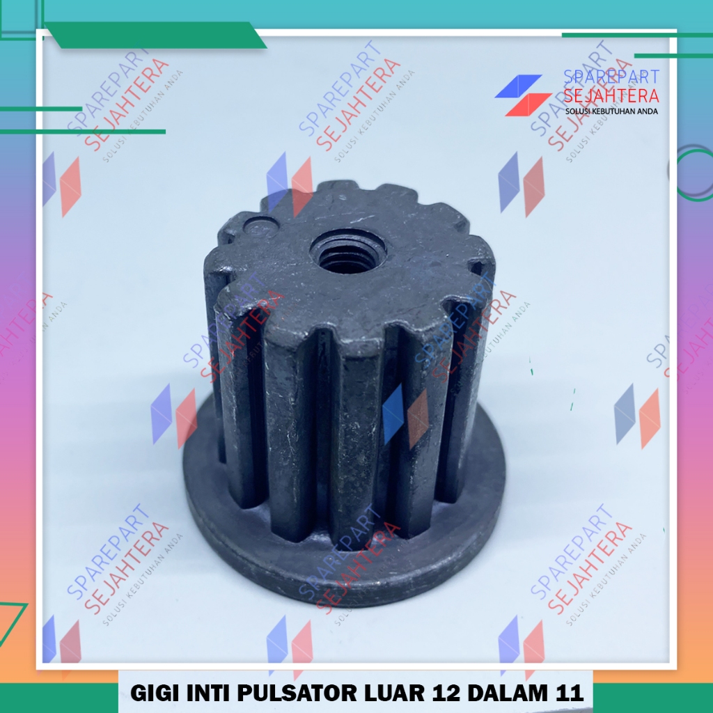 GIGI BESI BESAR INTI PULSATOR LUAR 12 Z DALAM 11 Z MESIN CUCI 1 2 TABUNG PENCUCI PIRINGAN