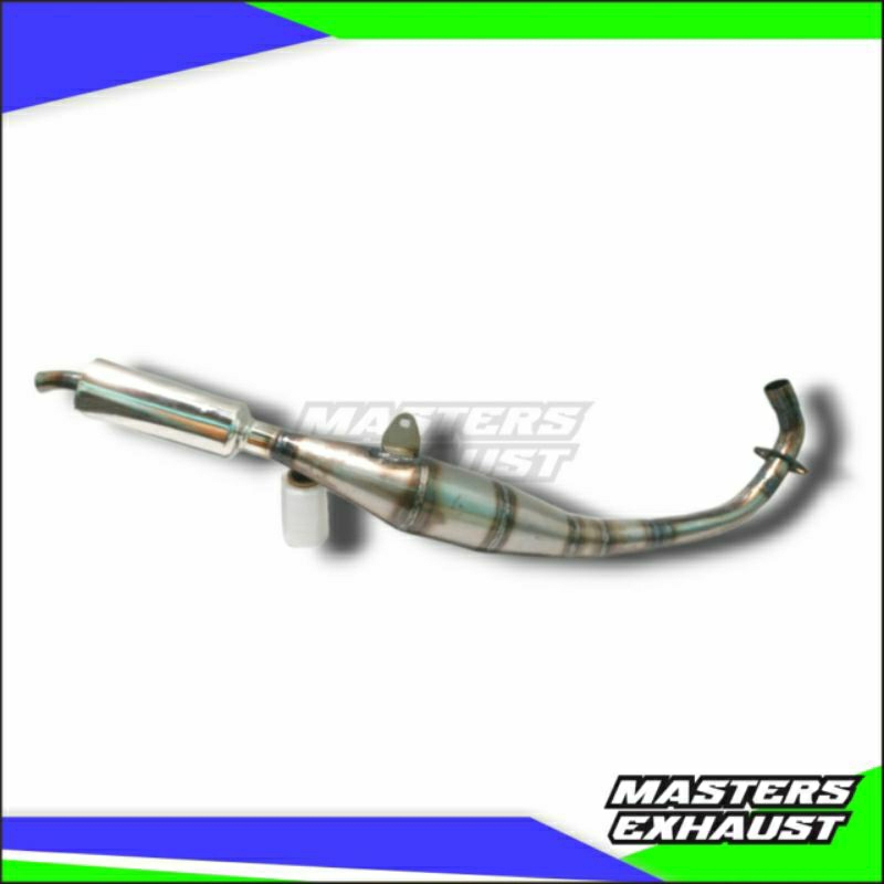 Knalpot Satria 2 Tak Satria Hiu Clear Bening Suara Garing Kemerincing