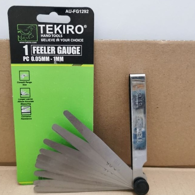 

KP8 ORANGE Kunci Stel Klep Fuller Blade 13 pcs Feeler Gauge tekiro