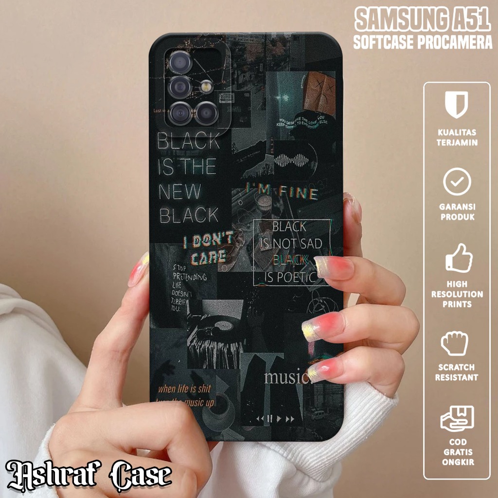 Case Samsung A51 - Casing Hp Samsung A51 ( AESTH ) Silikon Hp Samsung A51 - Softcase Hp - Softcase G