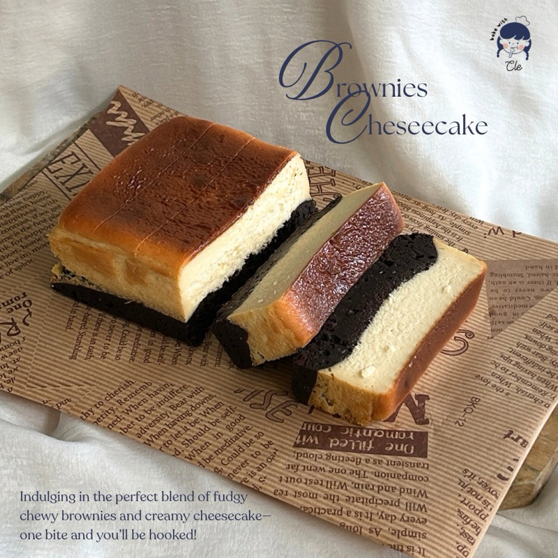 

Brownies Cheesecake by Bake With Cle