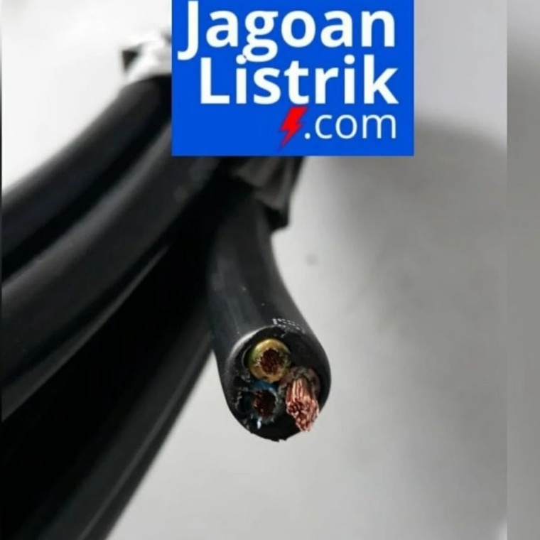 ART E6J8 Kabel NYYHY 3x4 mm2 Supreme Serabut Hitam NYMHY 3x4 mm2 Black 3 x 4 mm2 Supreme Original 1