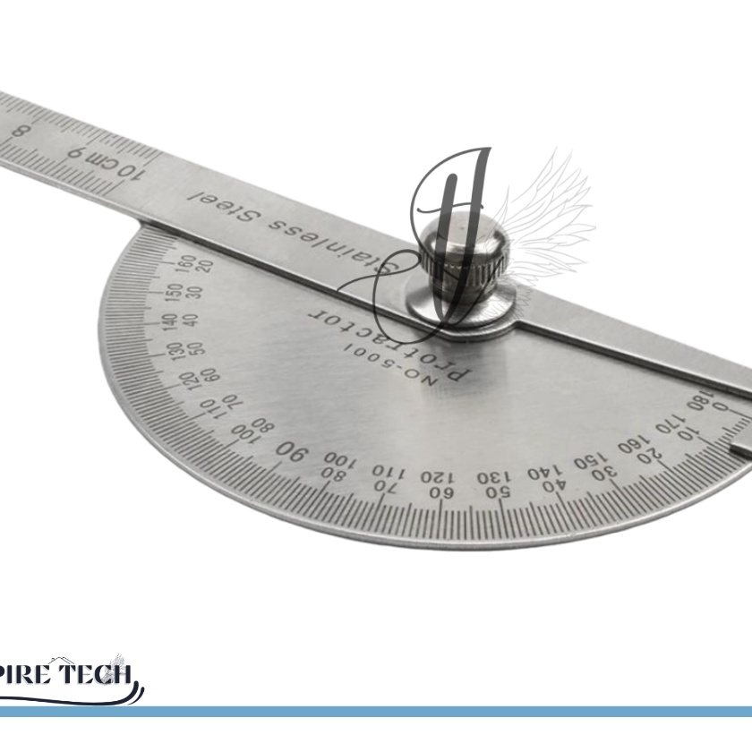 

KF7 Alat ukur sudut penggaris busur 18 bahan stainless steel