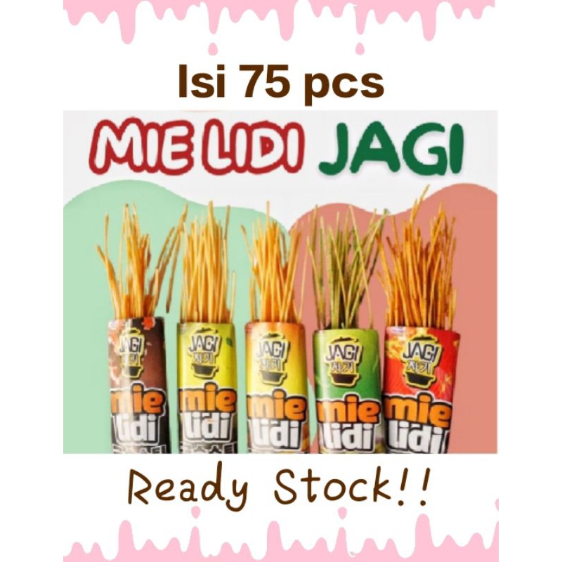 

Paket Usaha Hemat Mie Lidi Jagi Viral Tiktok Paket Isi 75pcs