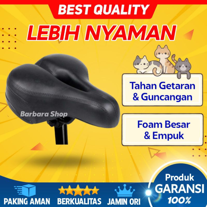 Sadel Sepeda Empuk Sadel Sepeda Polygon BMX Gunung Sepeda Lipat MTB Pacific Bike Spring Shock Absorb