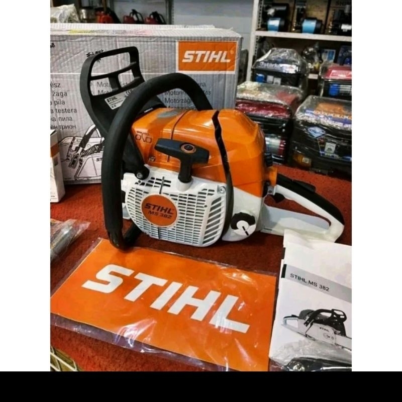 Mesin Gergaji Senso STHIL MS-382 Bar 25" Lengkap Siap Pakai