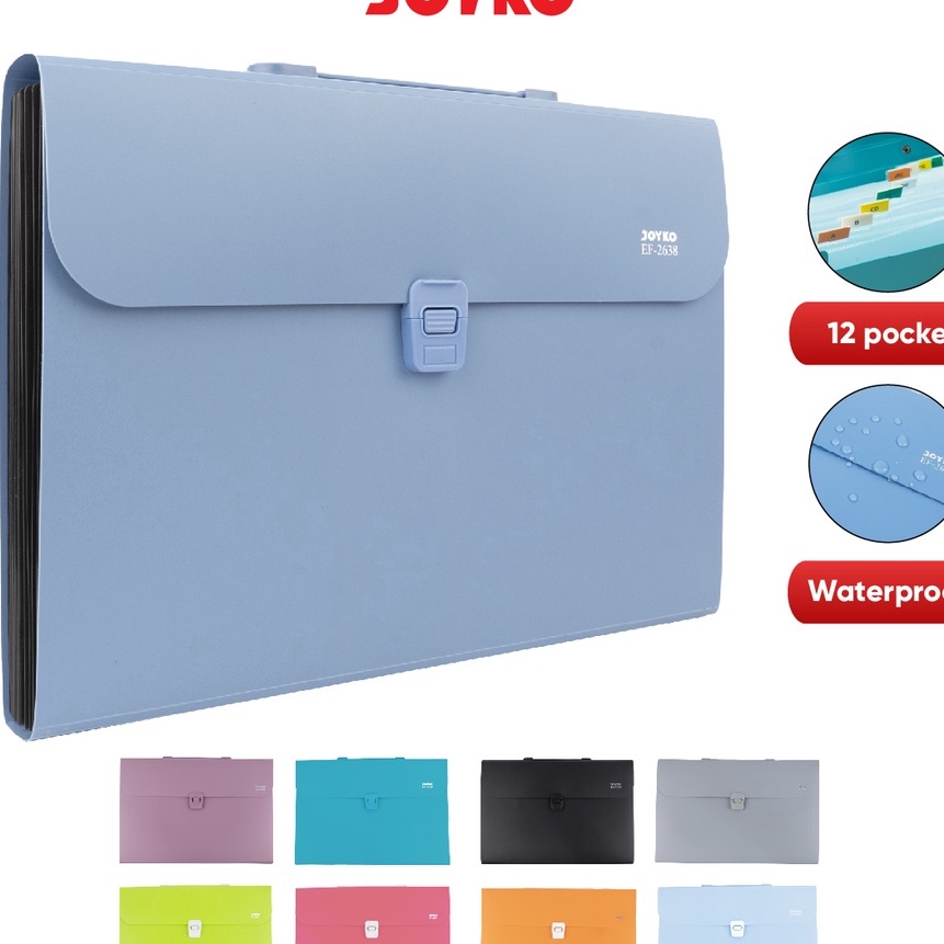 

Langka Expanding File Map Harmonika Joyko EF2638 Folio 13 Pocket