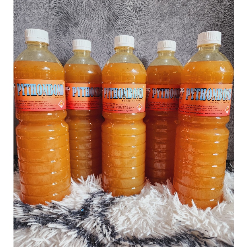 

Super LEM KUNING BOTOLAN 1 LITER FULL PYTHONBOND LEM LENGKET MEREKAT KUAT MEDIA KAINBUSAFOAMKARTONDLL