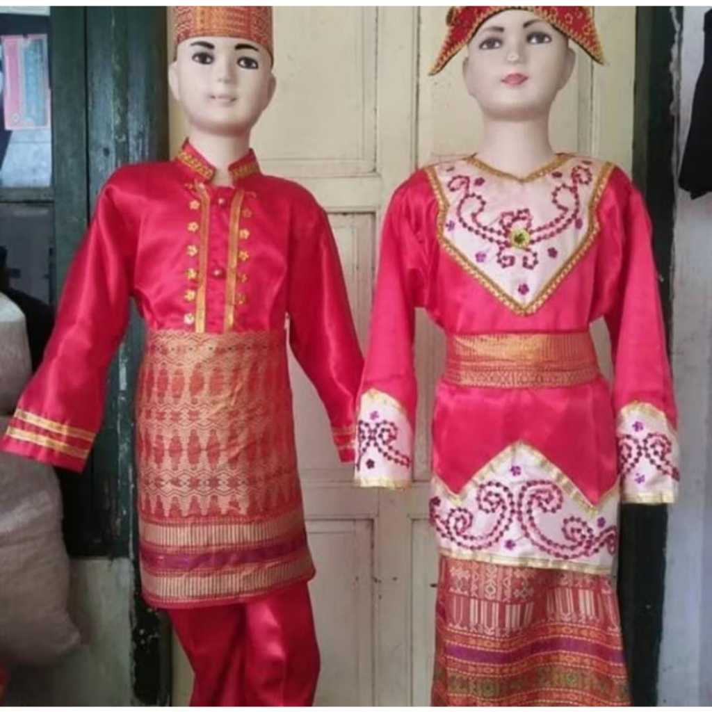 Pakaian Adat Jambi Anak TK & SD Baju Pakaian Adat Jambi