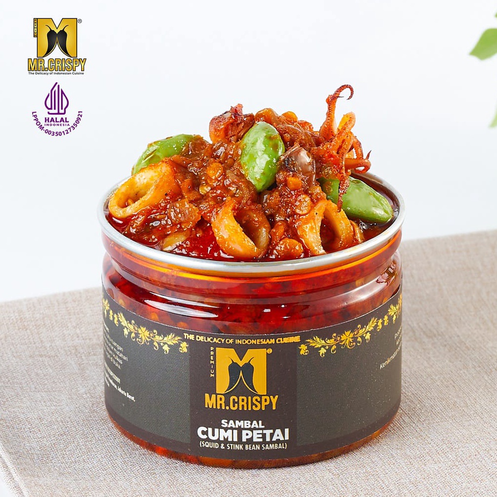 

See Here Sambal Cumi Pete Petai Sambel MrCrispy 12 Gram